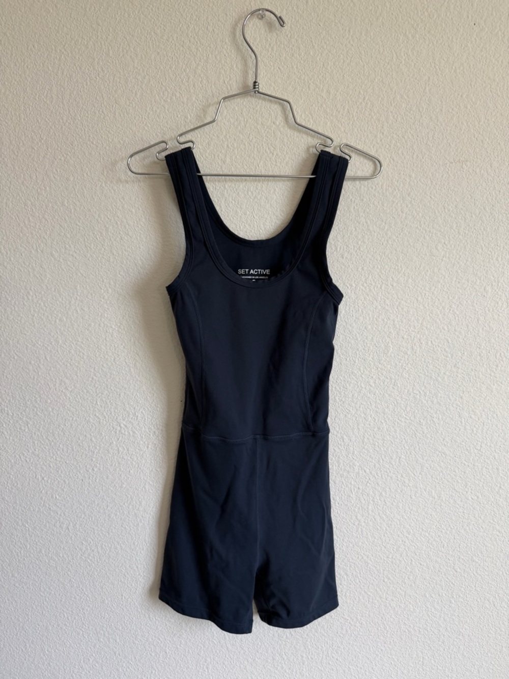 SET Active Black Sportbody Romper Size S